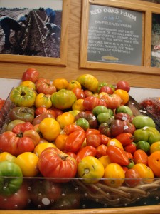 Heirloom Tomatoes at The Wedge this summer